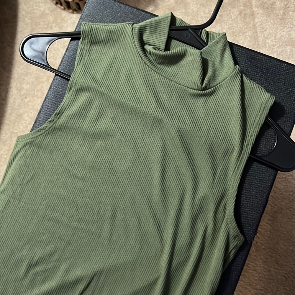 High Neck Tank Top